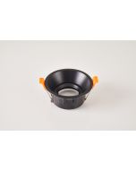 SE-SP-DL-R-BL CARGO SPORLIGHT DOWNLIGHT RECESSED GU10 BLACK FOR HOLE 6.5cm HOMELIGHTING 77-9237